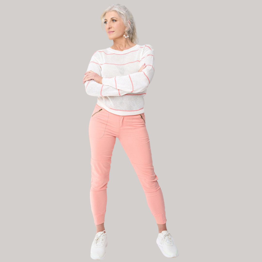Bon Bon Cargo Pants - Tangerine