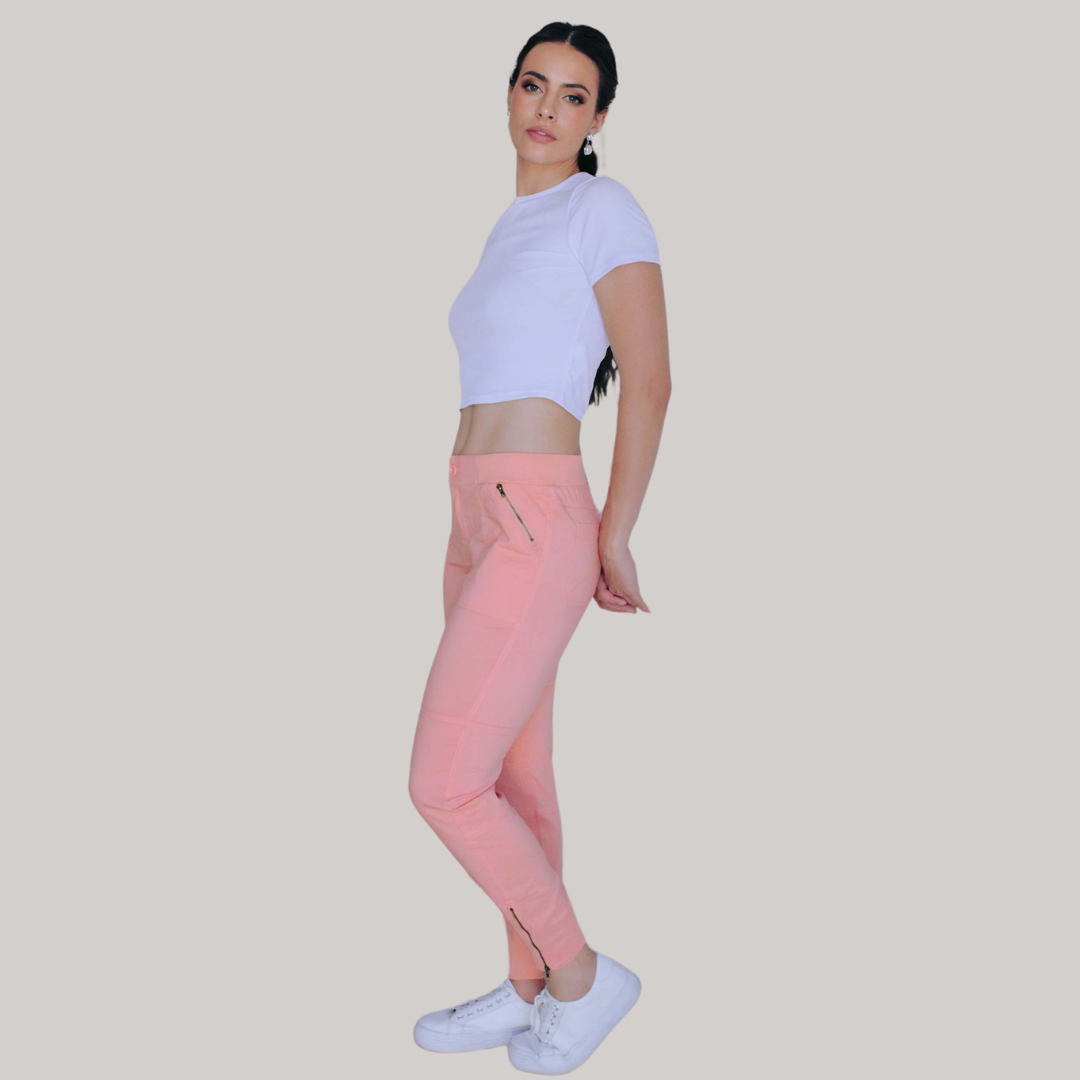 Bon Bon Cargo Pants - Tangerine
