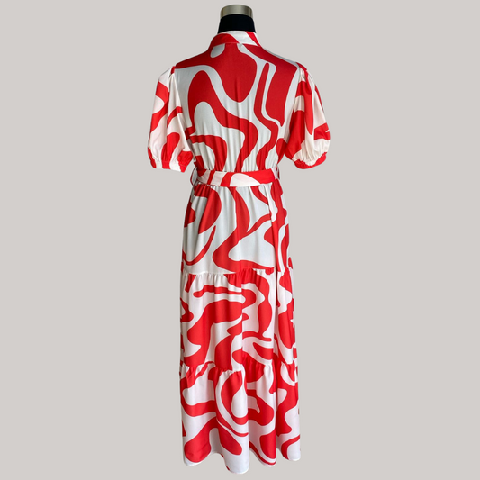 Kali Maxi Dress - Red