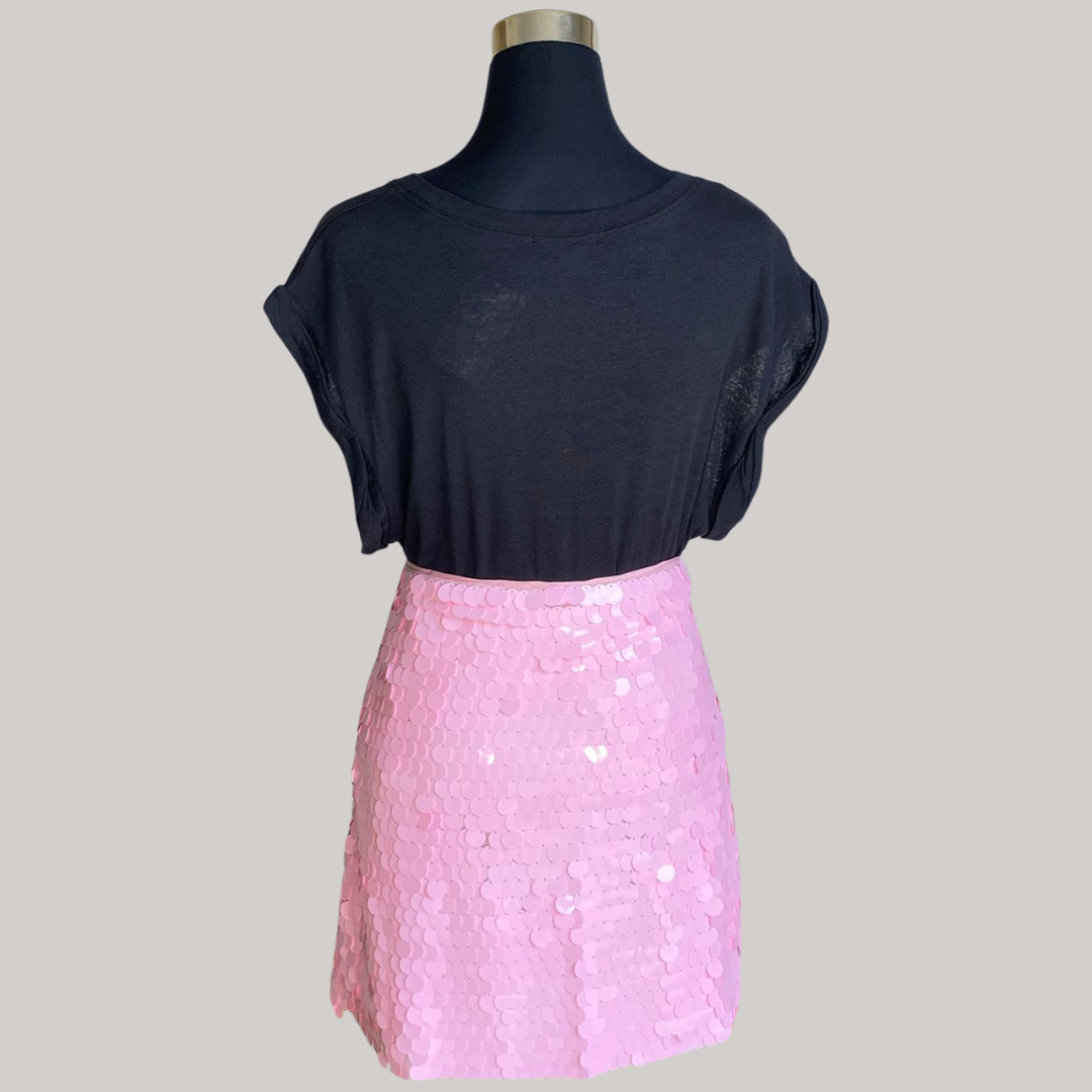 Glam Sequin Mini - Pink
