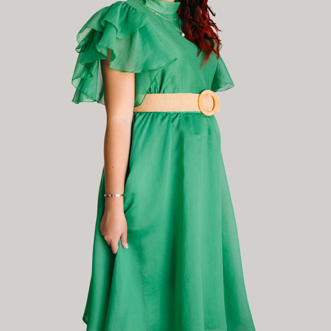Green Midi Dress