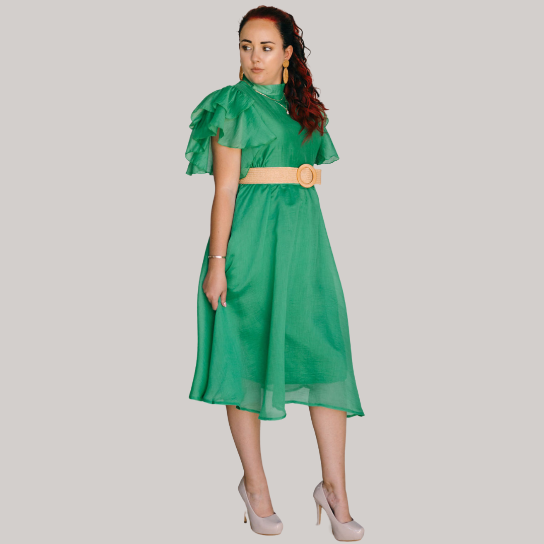 Green Midi Dress