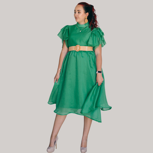 Green Midi Dress