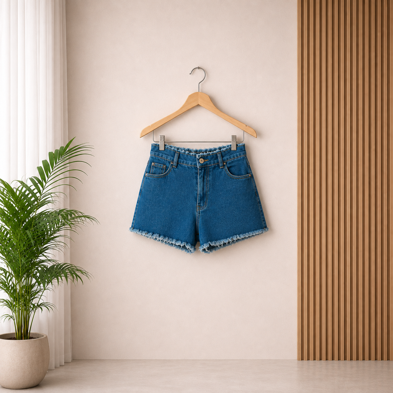 Denim Short - Blue