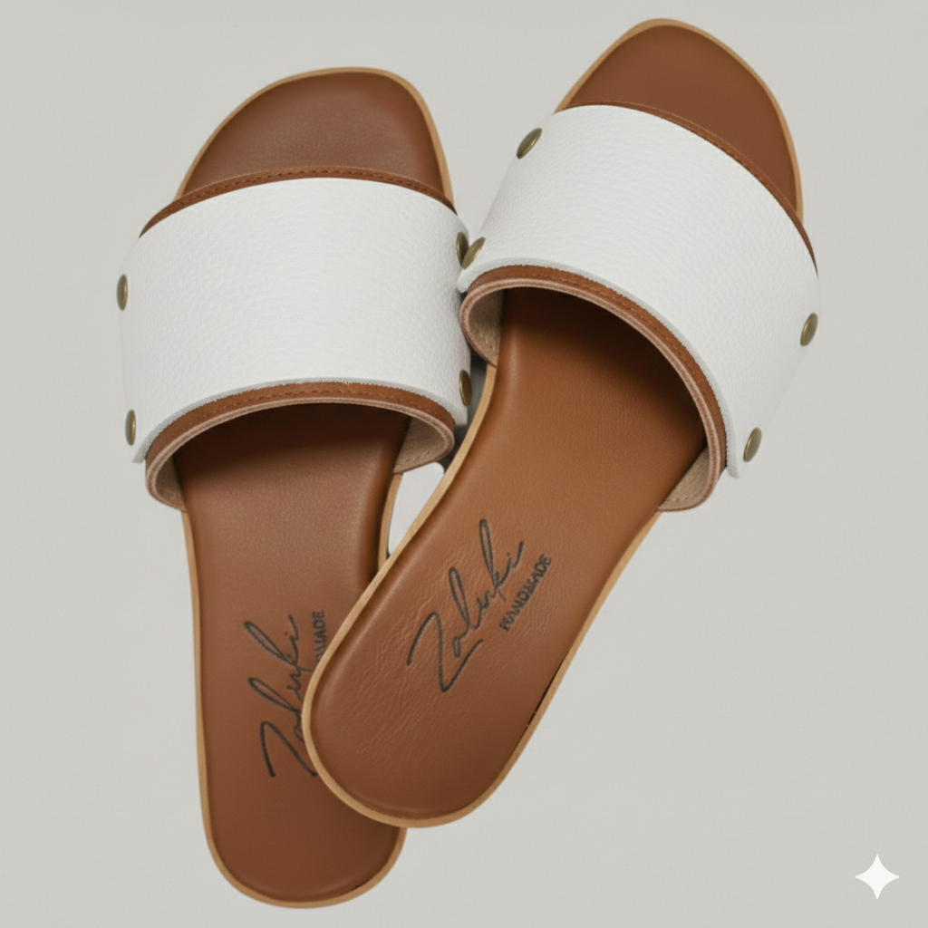 Interchangeable leather sandal
Premium leather switch sandal strap close up