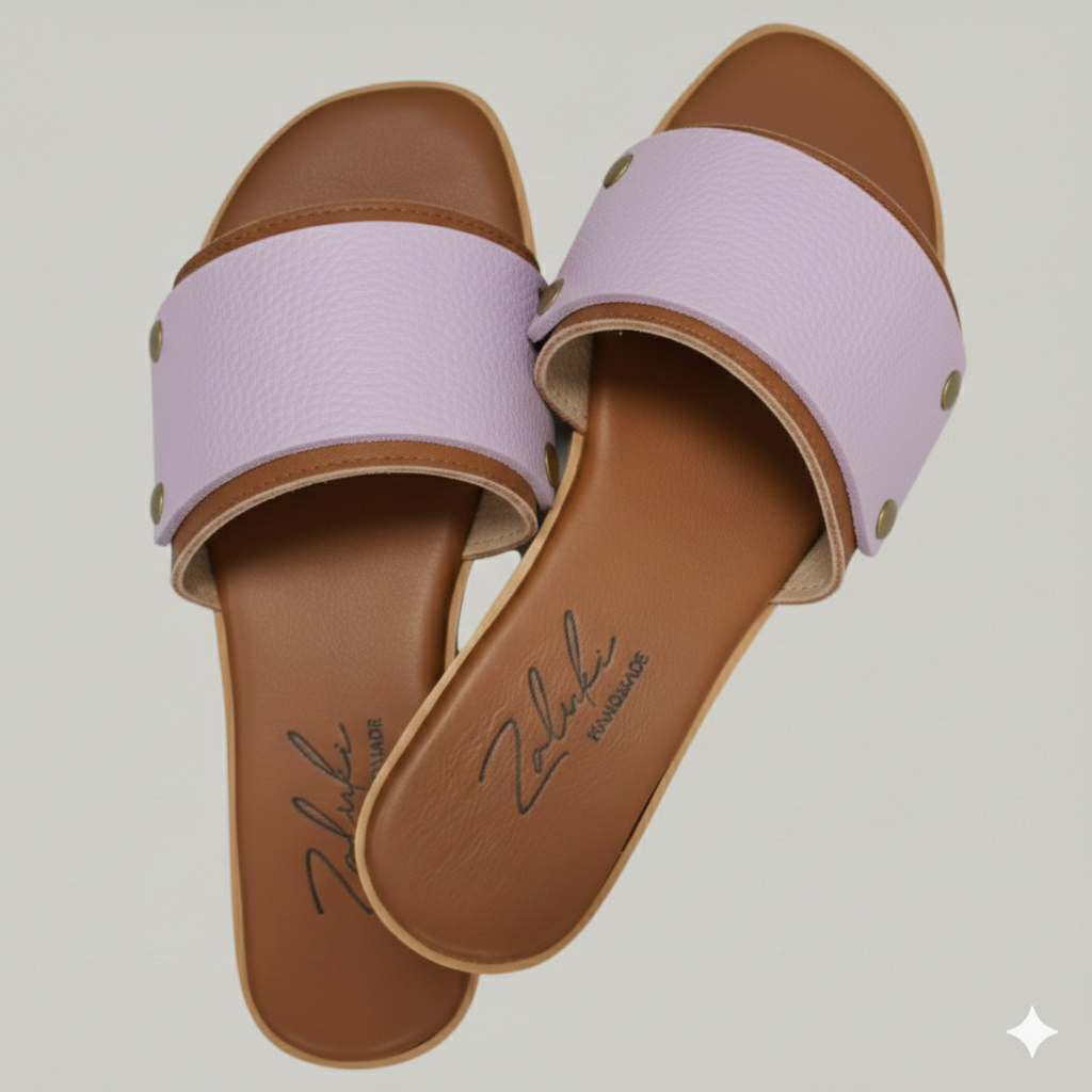 Interchangeable leather sandal
Premium leather switch sandal strap close up