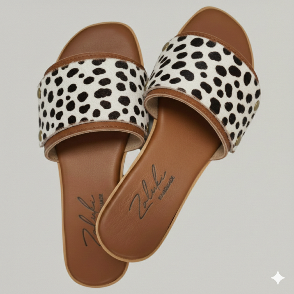 Interchangeable leather sandal
Premium leather switch sandal strap close up