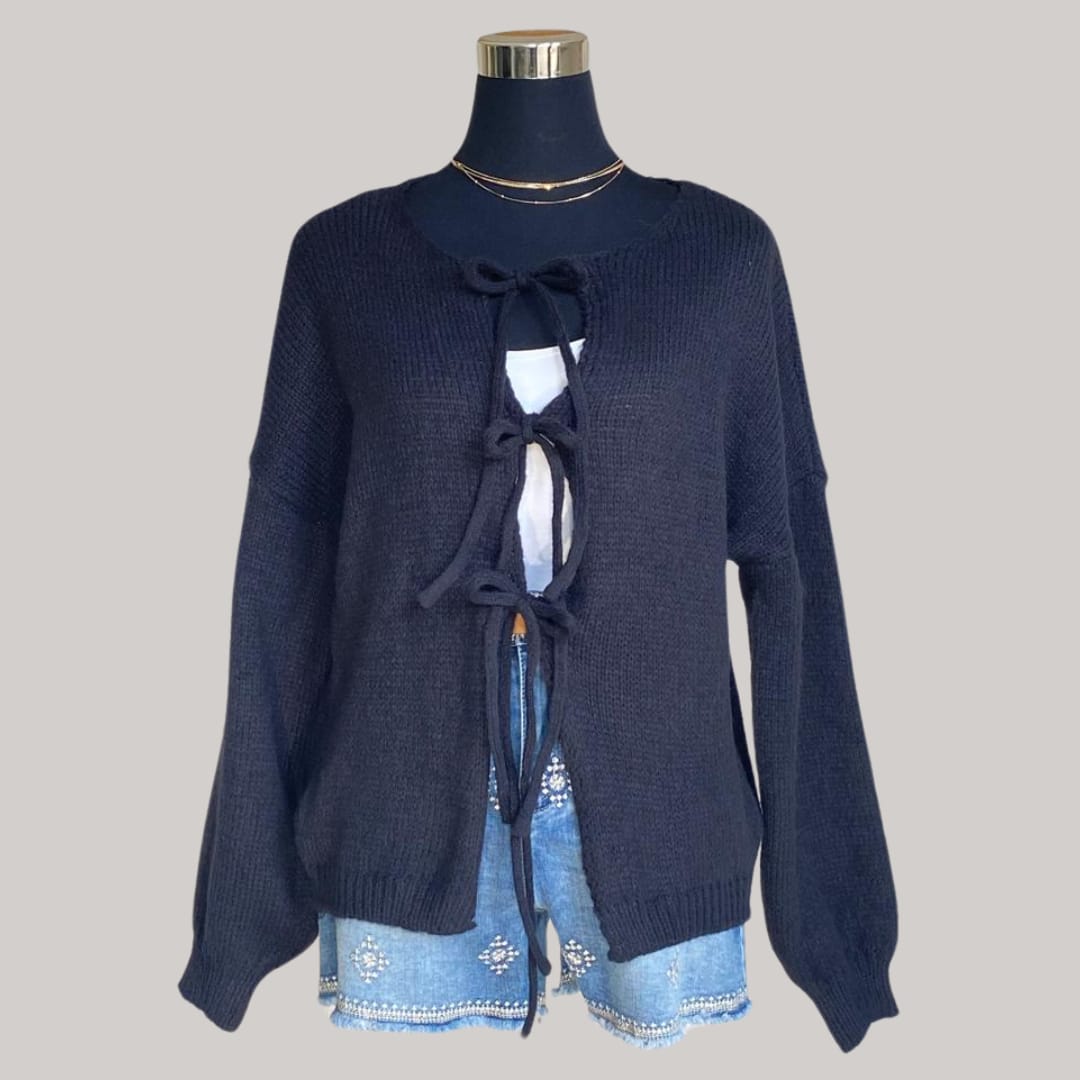 Henrietta Cardigan - Black