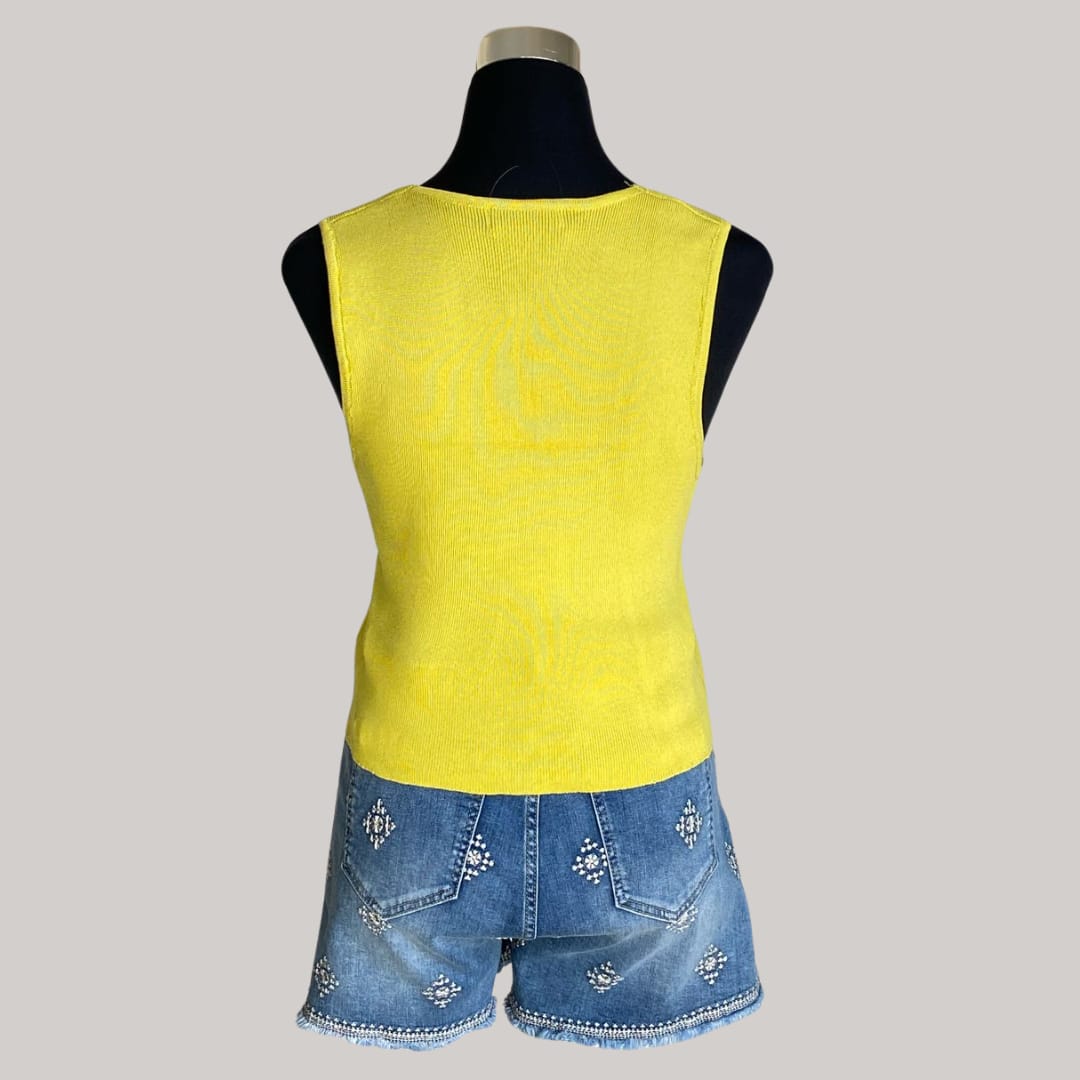 Lily Waistcoat - Lime