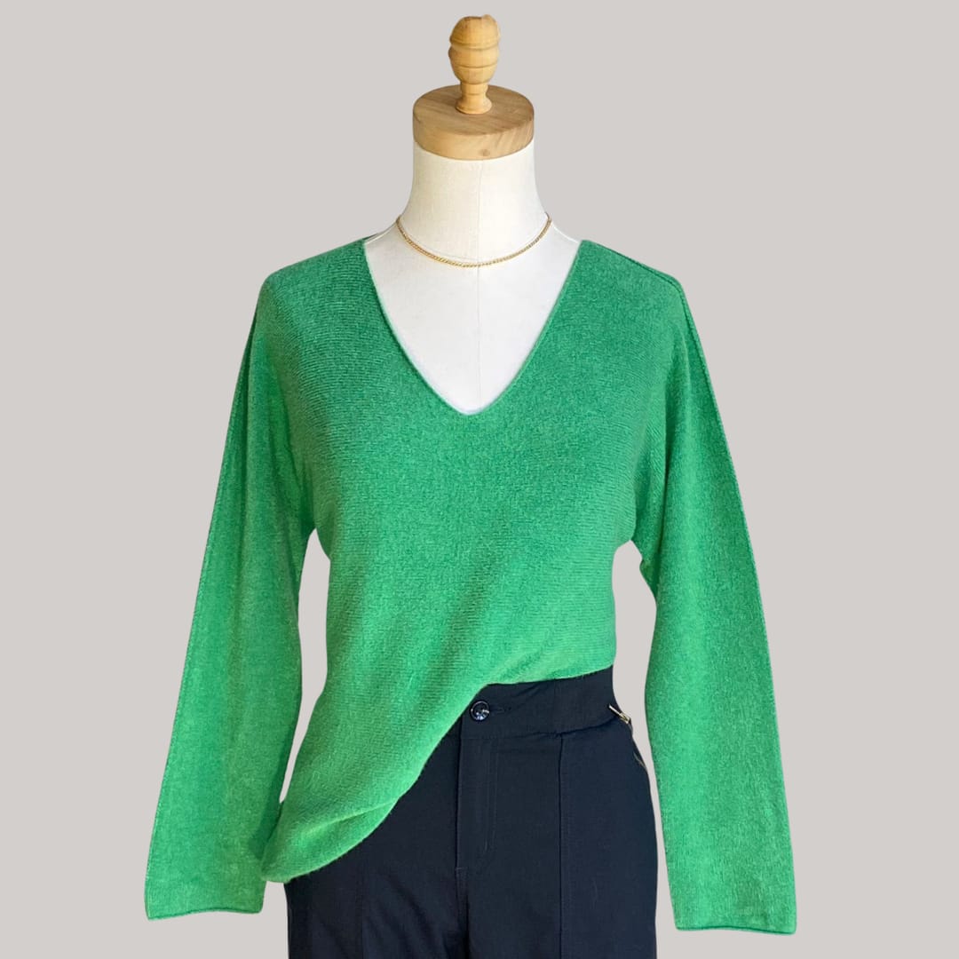 Cici Soft Knit - Gucci Green