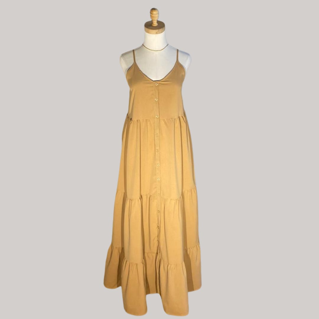 Franja Summer Dress - Toffee