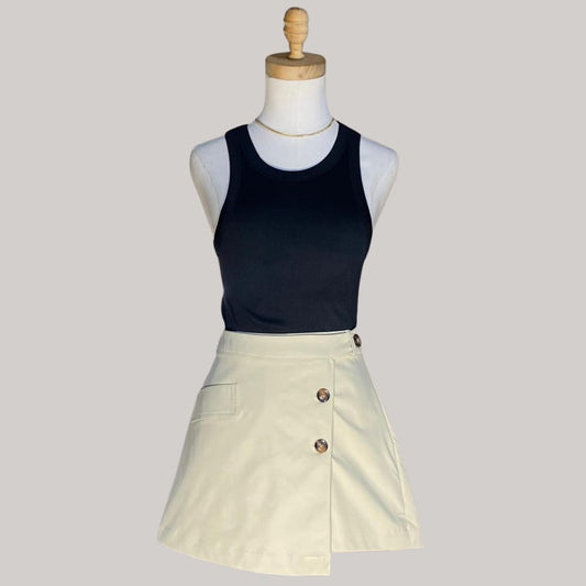 Boss Babe Skort - Cream