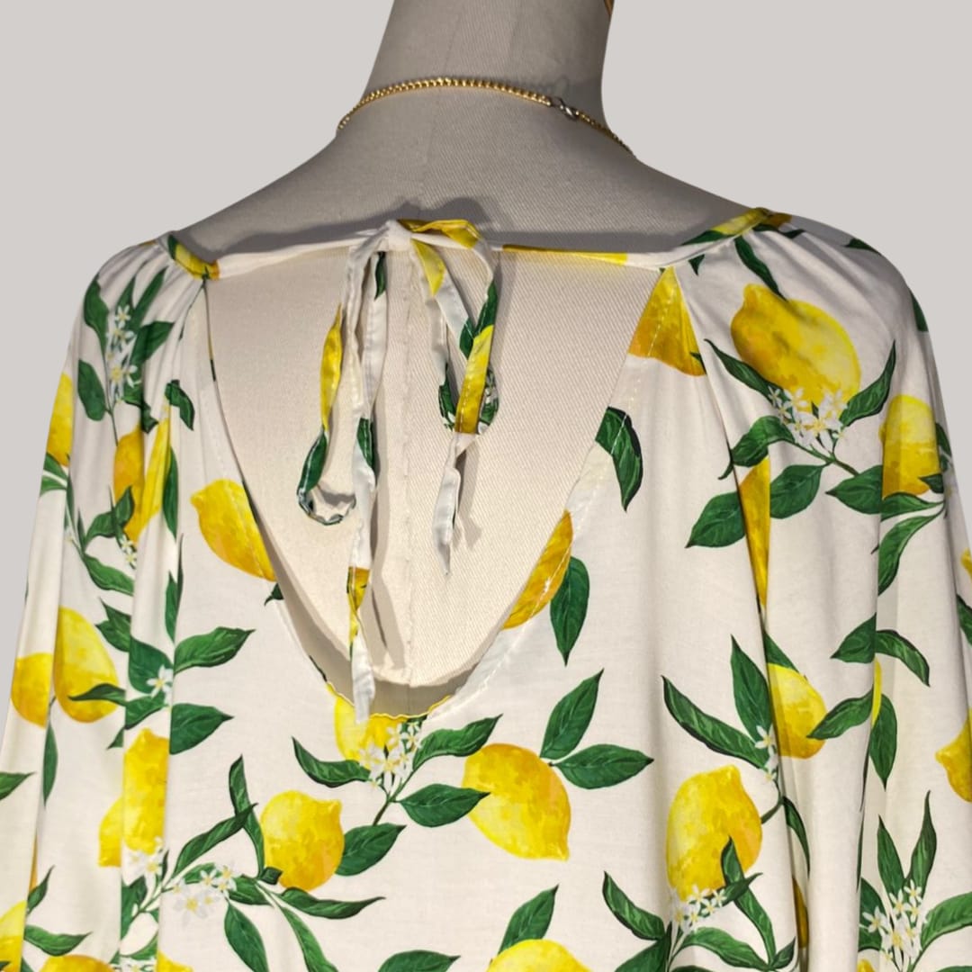 La Limone Italian Dress - White - MADE IN ITALY