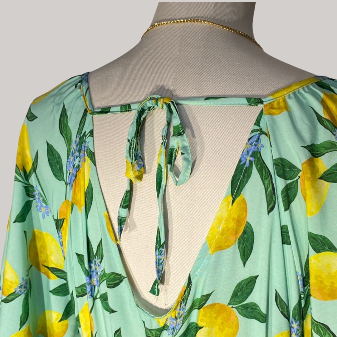 La Limone Italian Dress - Green - MADE IN ITALY