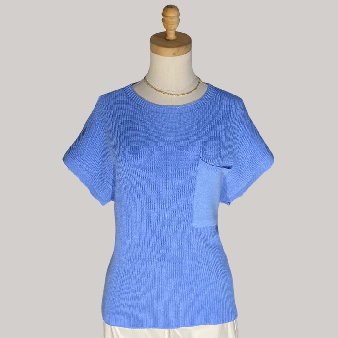 Janet Top - Skye Blue
