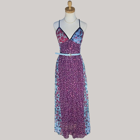 Bloom Boho Dress - Purple