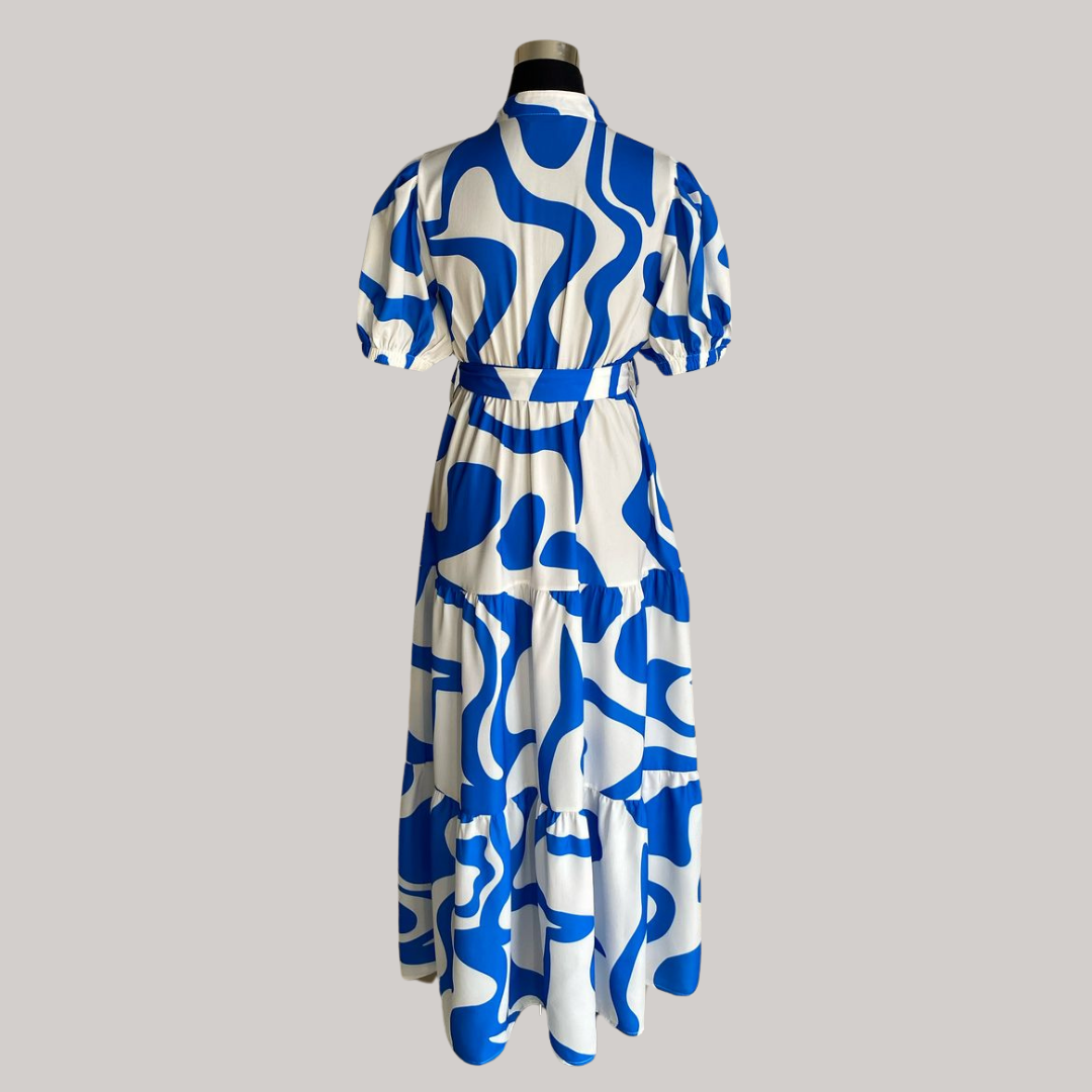 Kali Maxi Dress - Blue