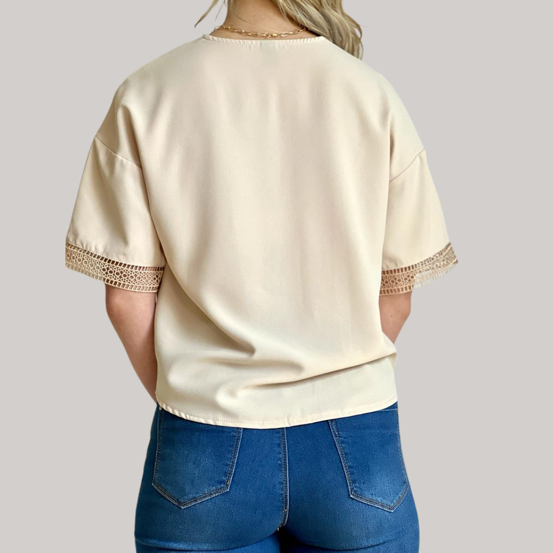Lace Knot Blouse