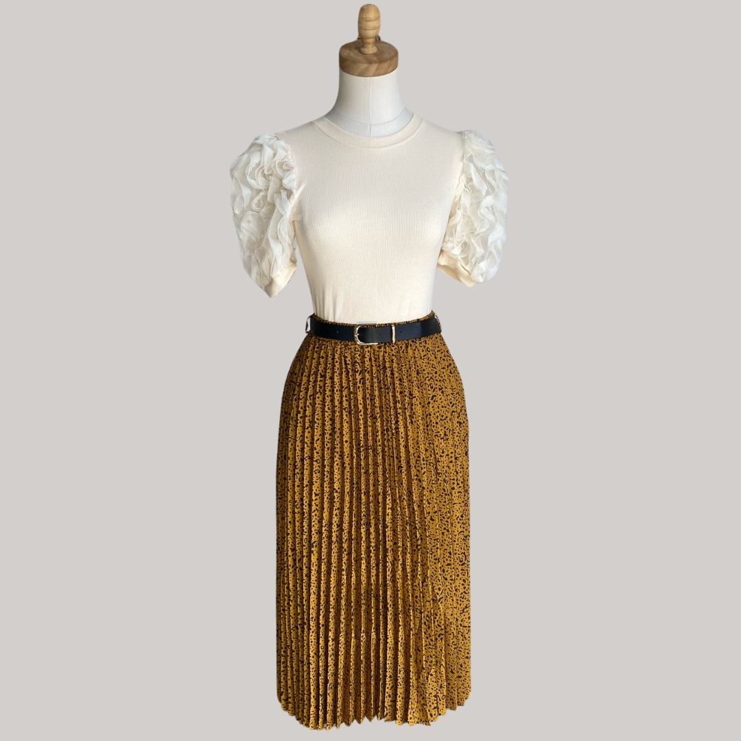 Frill T - Cream