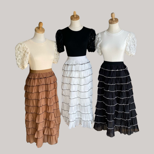 Moulin Rouge Skirt - White