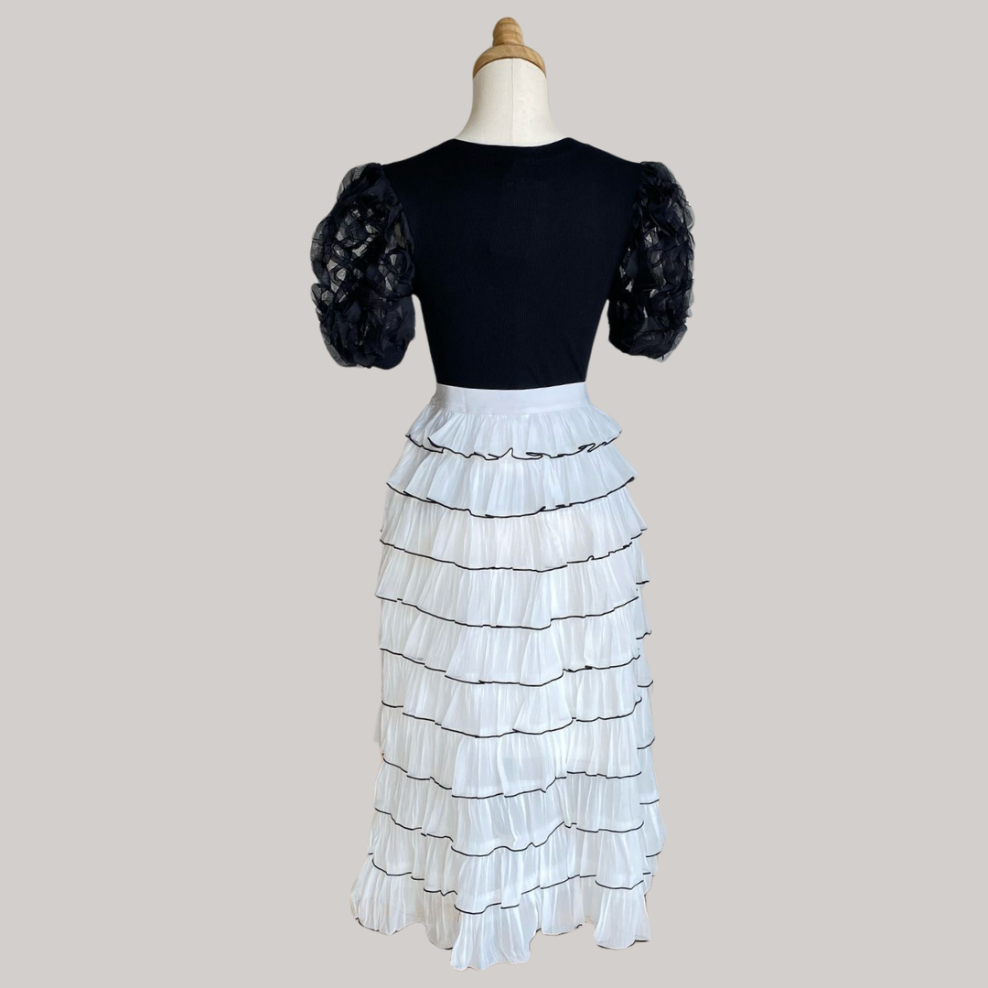 Moulin Rouge Skirt - White