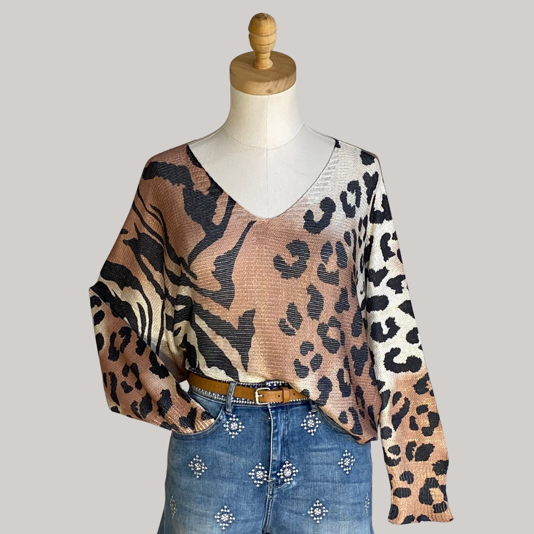 Alexis Knit - Leopard
