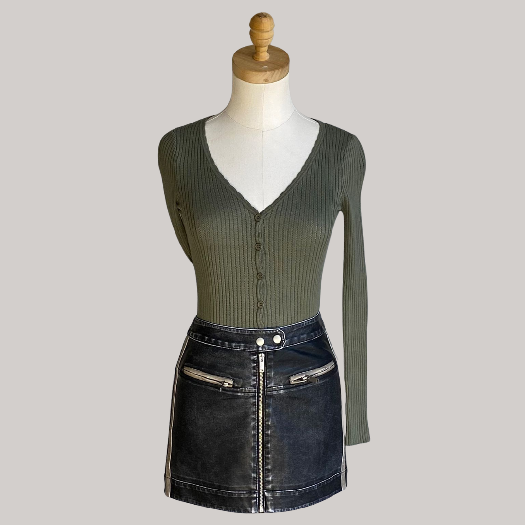 Issabella Knit Cardigan - Sage