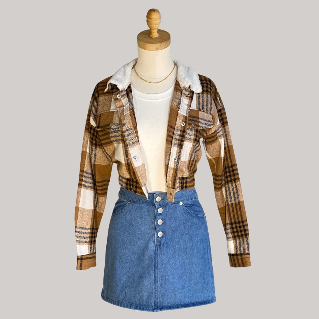 Danica Scottish Plaid Jacket