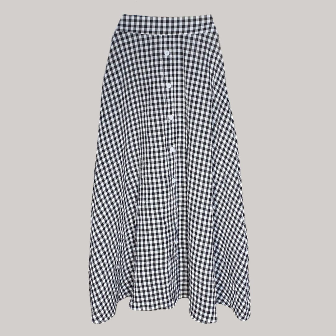 Audrey Maxi Skirt - Black