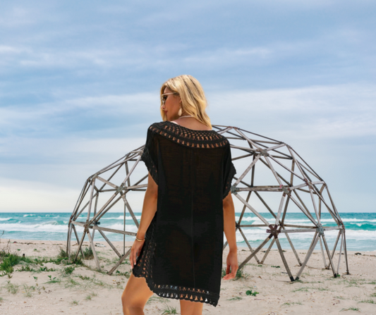 Boho Look Cover Up - Black