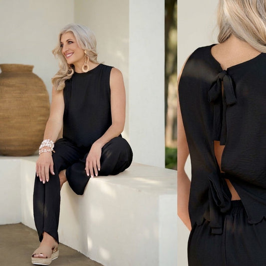 Bon Bon Soleil Lounge Set - Black
