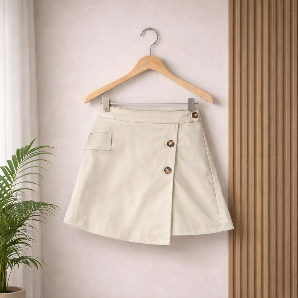 Boss Babe Skort - Cream