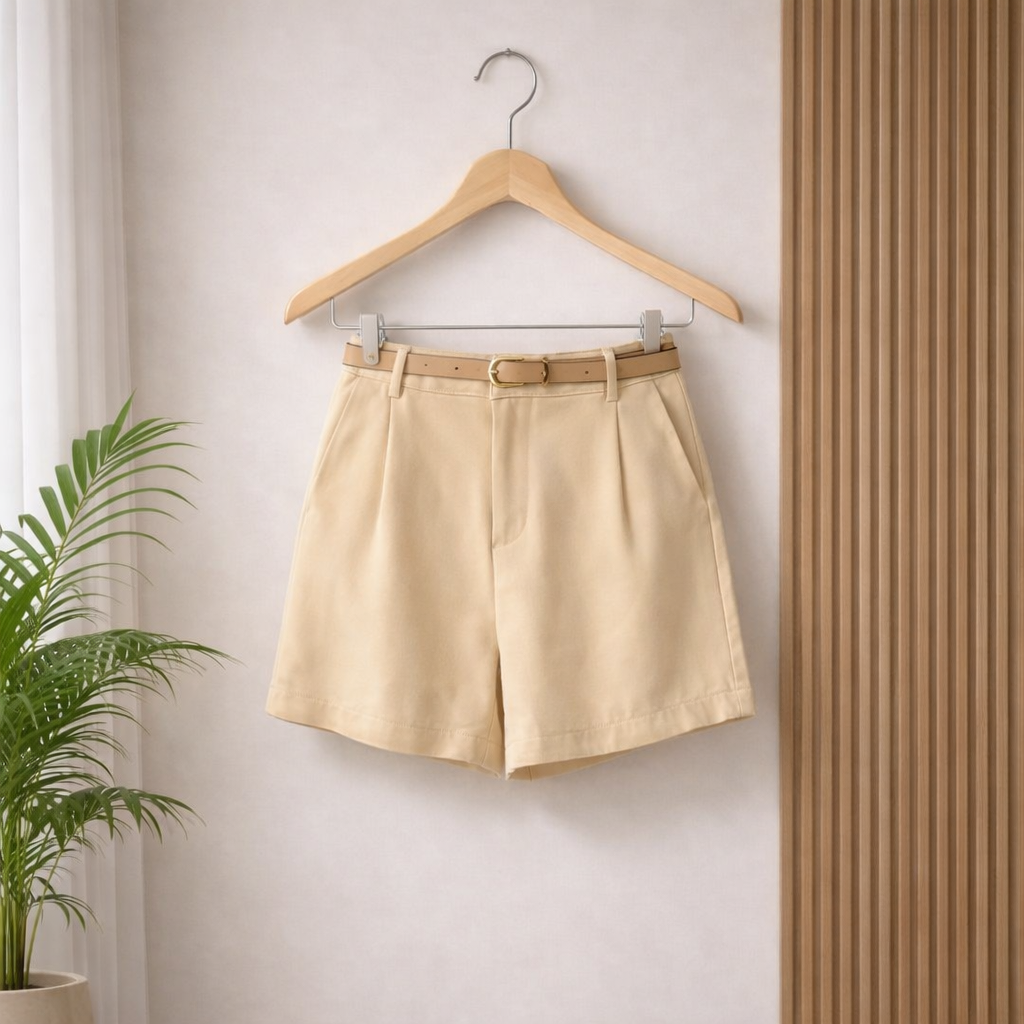 Cuba Shorts - Sandy Beige