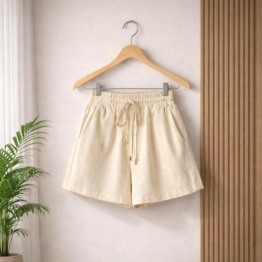 Niki Shorts - Oatmeal