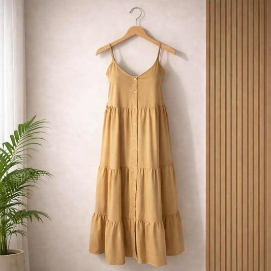 Franja Summer Dress - Toffee