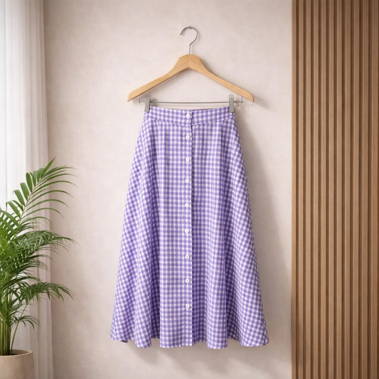 Audrey Maxi Skirt - Violet
