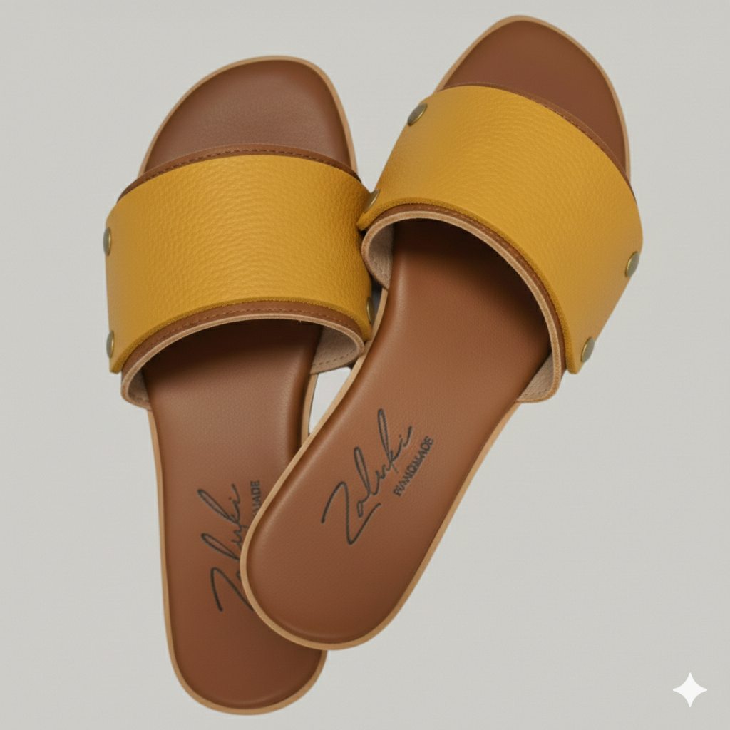 Interchangeable leather sandal
Premium leather switch sandal strap close up