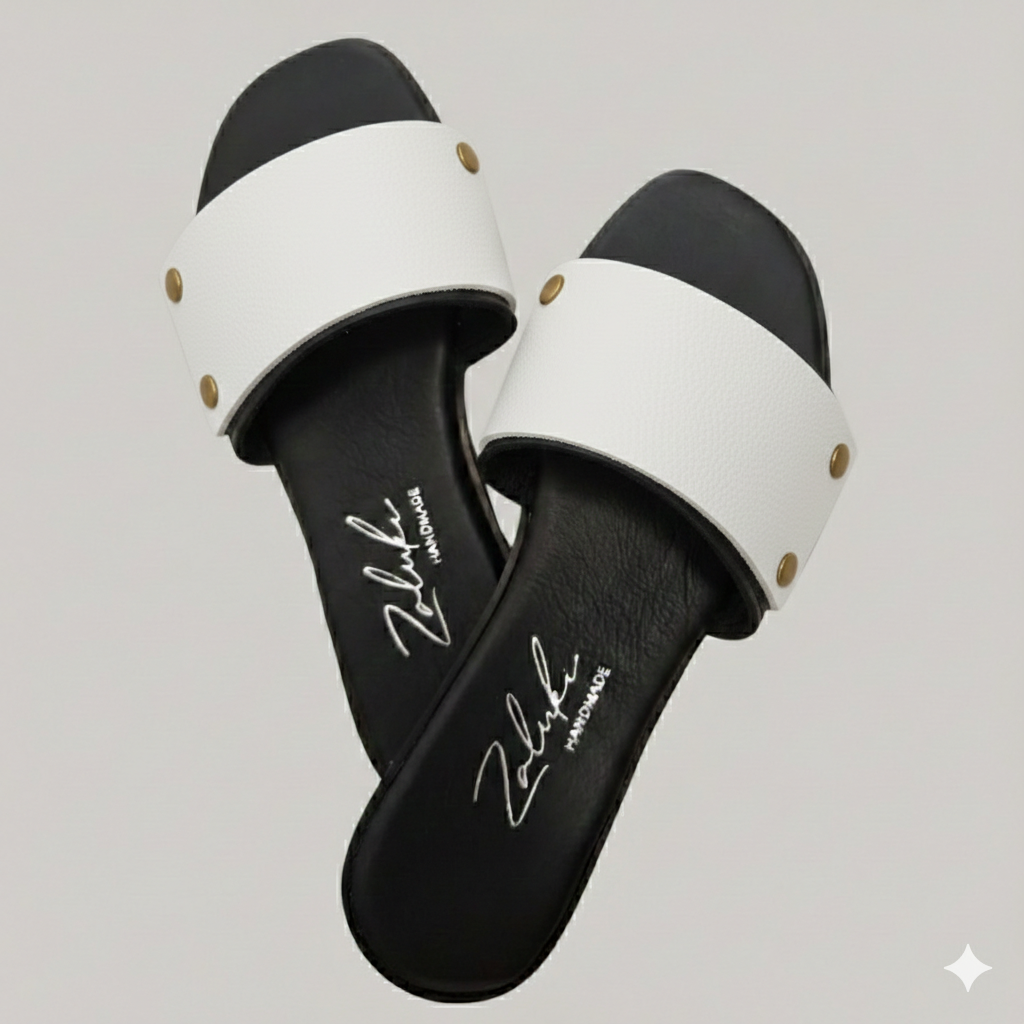 Interchangeable leather sandal
Premium leather switch sandal strap close up