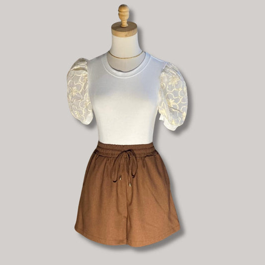 Niki Shorts - Mocha