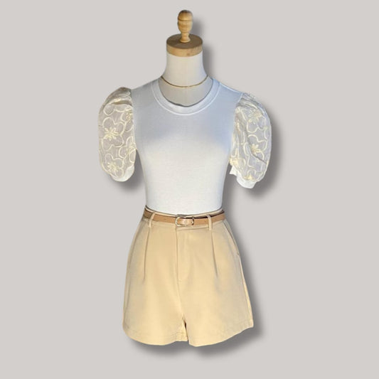 Cuba Shorts - Sandy Beige