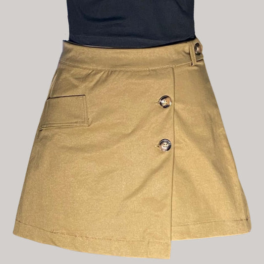 Boss Babe Skort - Brown
