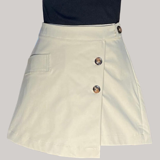 Boss Babe Skort - Cream