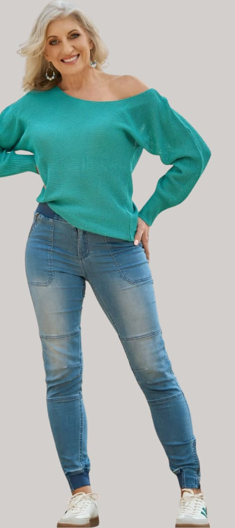 Bon Bon Cargo Pants - Denim