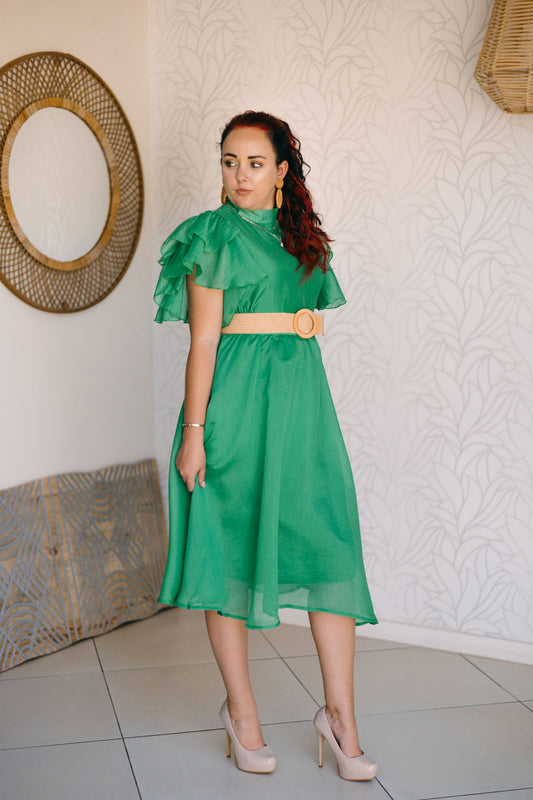 Green Midi Dress