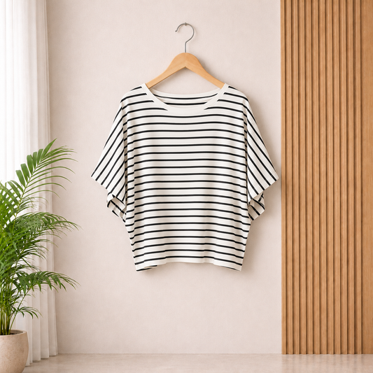 The Everyday Top - White & Black