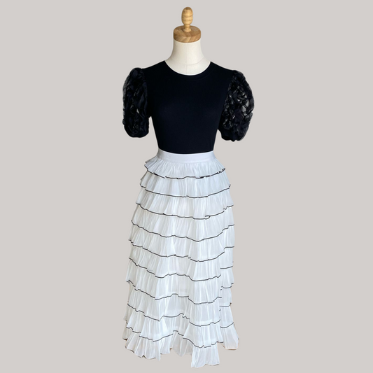 Moulin Rouge Skirt - White