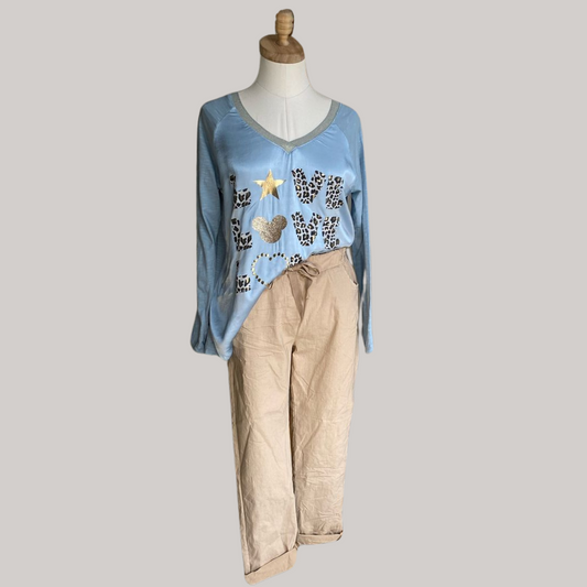 Claire Cargo Pants - Safari