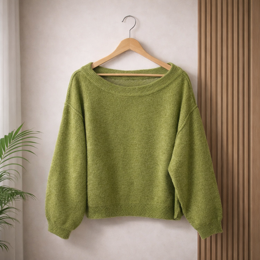 Olive Wide Knit