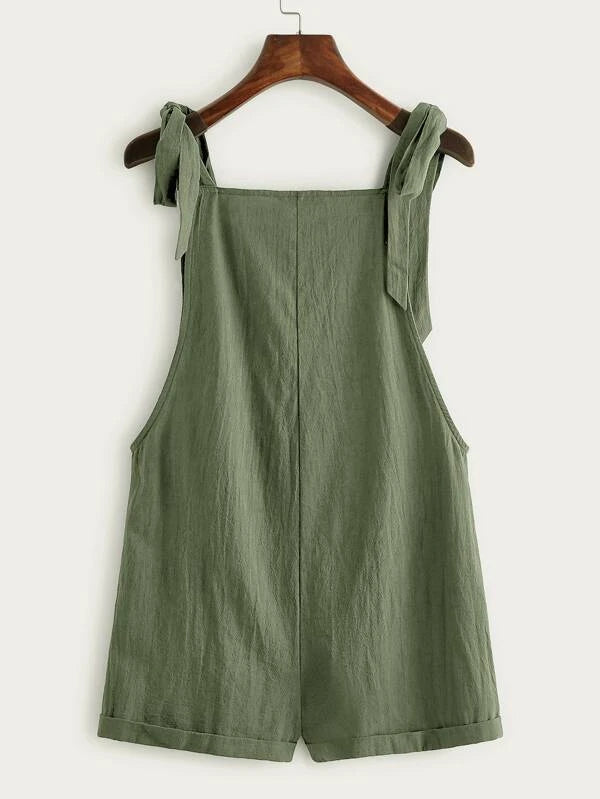 Cute Olive Green Overall Shorts zade .za